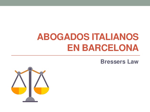Servicios jurídicos por abogados italianos en Barcelona